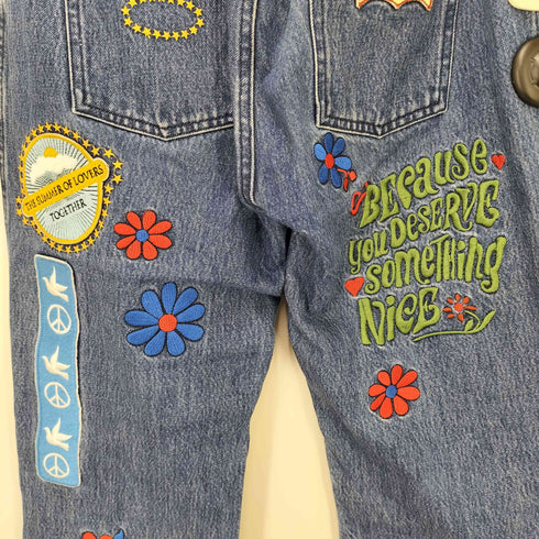 AFB Patched Flare Denim メンズ XL