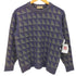 イッセイミヤケ ISSEY MIYAKE 70s 丸文字タグ オールスタイル期 ブロックデザインクルーネックニット レディース 1