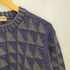 イッセイミヤケ ISSEY MIYAKE 70s 丸文字タグ オールスタイル期 ブロックデザインクルーネックニット レディース 1