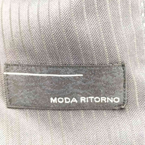 モダリトルノ moda ritorno ピンストライプ 2Bテーラードジャケット ベスト スラックス 3ピースセットアップ メンズ