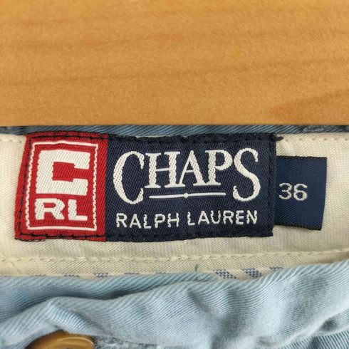 チャップスラルフローレン CHAPS RALPH LAUREN 2タック コットンショーツ メンズ 36