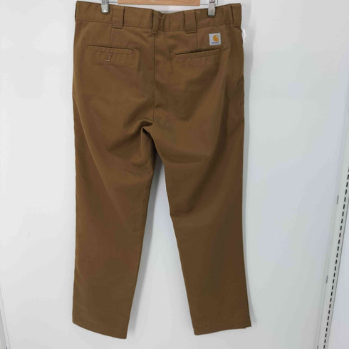 カーハートワークインプログレス Carhartt WIP ワークストレートチノパンツ MASTER PANTSマスターパンツ メンズ 34/32