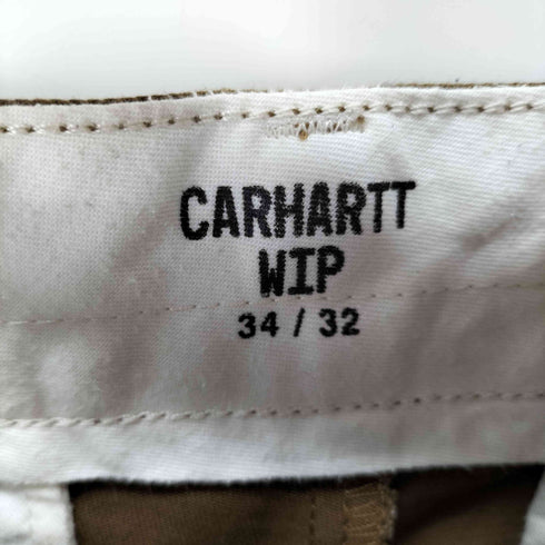 カーハートワークインプログレス Carhartt WIP ワークストレートチノパンツ MASTER PANTSマスターパンツ メンズ 34/32