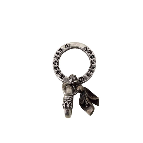 GODSIZE 20th Anniversary Model PENDANT ゴッドサイズ20周年記念モデル BUDピンクシルバーコンビペンダント メンズ