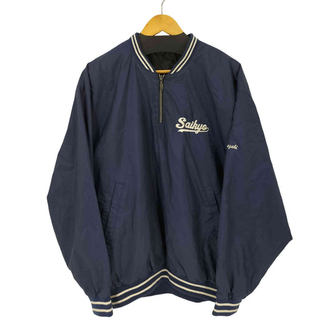 デサント descente ハーフジップナイロンプルオーバージャケット メンズ