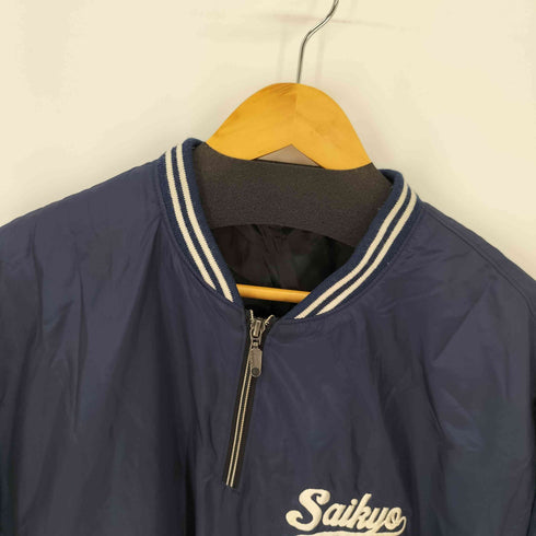 デサント descente ハーフジップナイロンプルオーバージャケット メンズ