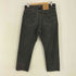 リーバイス Levis 505 オレンジタブ ブラックデニムパンツ メンズ 36×30
