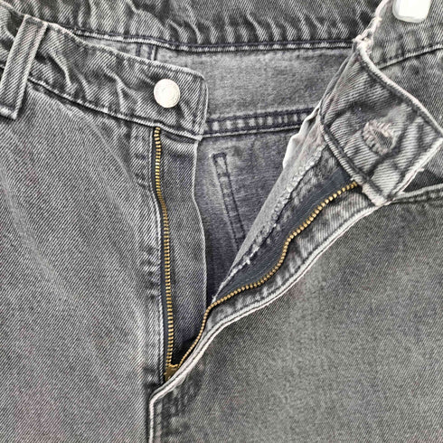 リーバイス Levis 505 オレンジタブ ブラックデニムパンツ メンズ 36×30