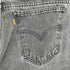 リーバイス Levis 505 オレンジタブ ブラックデニムパンツ メンズ 36×30