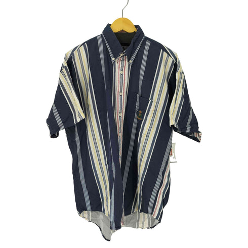 チャップスラルフローレン CHAPS RALPH LAUREN S/S ボタンダウン ストライプシャツ メンズ JPN:L