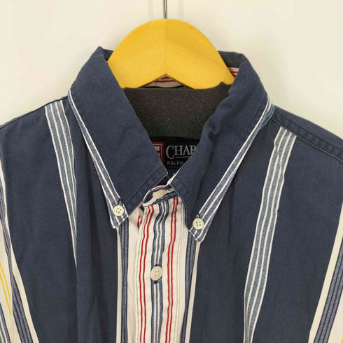 チャップスラルフローレン CHAPS RALPH LAUREN S/S ボタンダウン ストライプシャツ メンズ JPN:L