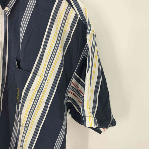 チャップスラルフローレン CHAPS RALPH LAUREN S/S ボタンダウン ストライプシャツ メンズ JPN:L