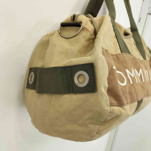 トミーヒルフィガー TOMMY HILFIGER ロゴプリントボストンバッグ メンズ