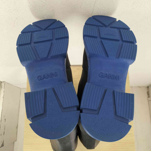 ガニー Ganni ラバー レインブーツ バイカラー レディース EUR:38