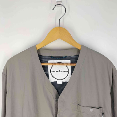 バーラップアウトフィッター BURLAP OUTFITTER 別注 Nylon CARDIGAN2 ナイロン カーディガン2 メンズ JPN:L