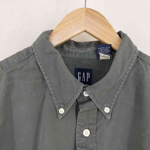 ギャップ Gap OLD GAP 紺タグ コットン BDシャツ メンズ JPN:L