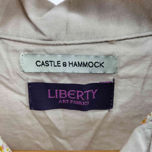 castle&hammock S/S 花柄切替シャツ レディース JPN:L