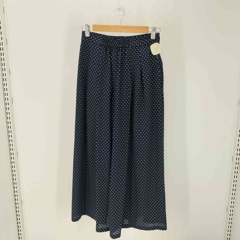 ニジュウサンク 23区 ポルカドットプリントワイドパンツ レディース 36