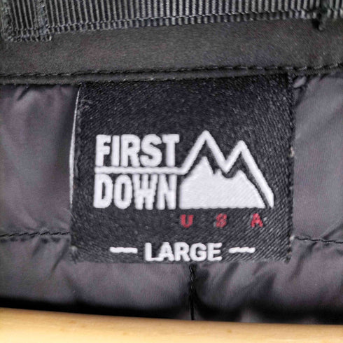ファーストダウン FIRST DOWN インナーダウンVネックロング ダウンコート メンズ JPN:L