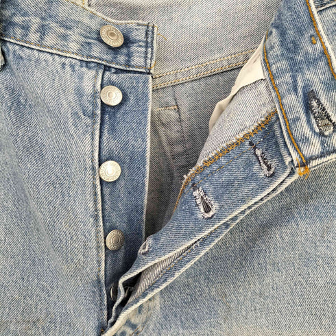 リーバイス Levis 501xx 復刻 ボタン裏520 ボタンフライ デニムパンツ メンズ 35×34