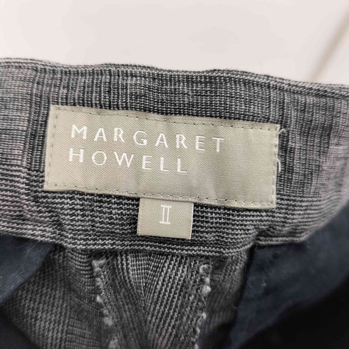 マーガレットハウエル MARGARET HOWELL コットンリネンクロップドパンツ レディース JPN:2