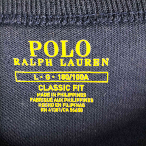 ポロラルフローレン POLO RALPH LAUREN ポニー刺繍 S/S Tシャツ メンズ import:L