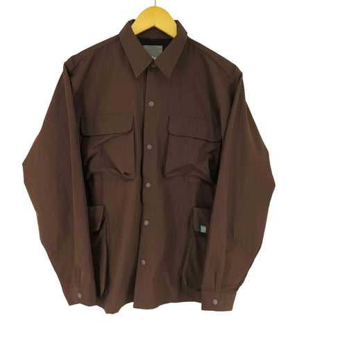 ユニバーサルオーバーオール UNIVERSAL OVERALL Micro Rip シャツジャケット メンズ import:M