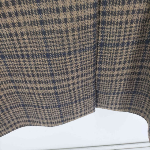 パーフェクトスーツファクトリー P.S.FA Perfect Suit FActory 千鳥格子 チェック ステンカラーコート レディース JPN:M