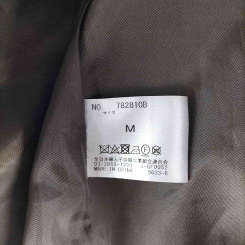 パーフェクトスーツファクトリー P.S.FA Perfect Suit FActory 千鳥格子 チェック ステンカラーコート レディース JPN:M