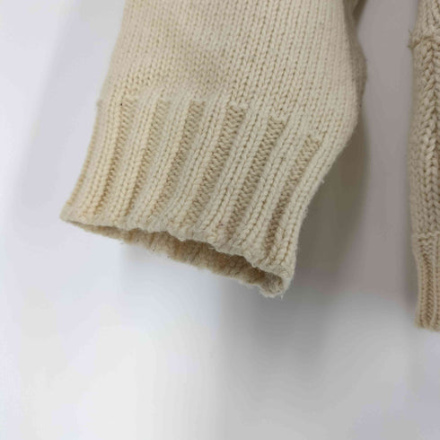 トリココムデギャルソン tricot COMME des GARCONS 90s フラワーモチーフ ウールナイロンニット レディース