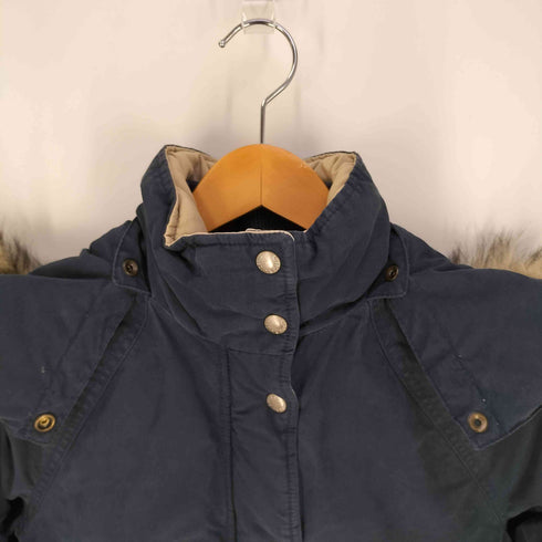 デニムアンドサプライ ラルフローレン DENIM & SUPPLY RALPH LAUREN フェイクファー フーデッドダウンジャケット レディース XXS