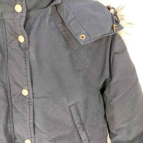 デニムアンドサプライ ラルフローレン DENIM & SUPPLY RALPH LAUREN フェイクファー フーデッドダウンジャケット レディース XXS