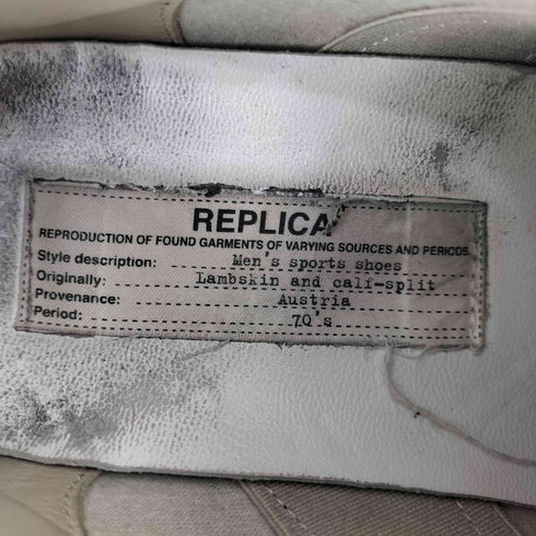 メゾンマルジェラ Maison Margiela ジャーマントレーナー GERMAN TRAINER ナッパレザー カレンダータグ22 レディース 375