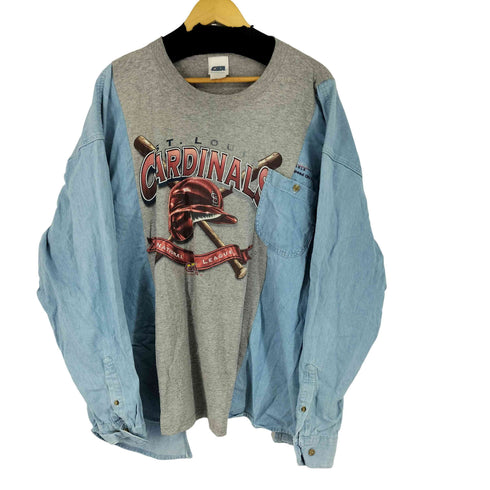 シャツドッキングカットソー メンズ JPN:XL
