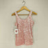 ER VELOUR TANK TOP PINK domestic レディース