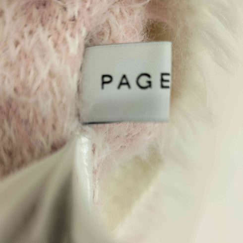 ページボーイ PAGEBOY キャンディフェザーカーディガン レディース FREE