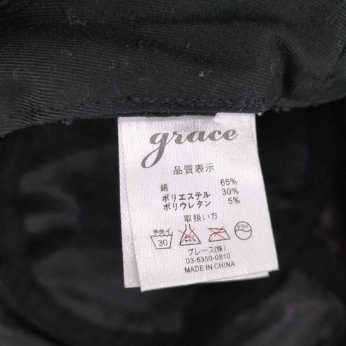 GRACE コーデュロイ パッチワーク バケットハット メンズ