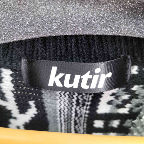 クティール kutir 総柄半袖ニット メンズ JPN:L