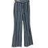 ET BOITE JEANS ストライプフレアパンツ ブッシュパンツ レディース JPN:S