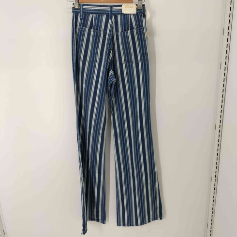 ET BOITE JEANS ストライプフレアパンツ ブッシュパンツ レディース JPN:S