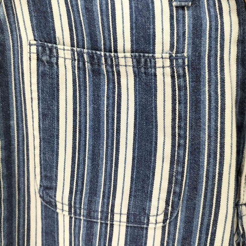 ET BOITE JEANS ストライプフレアパンツ ブッシュパンツ レディース JPN:S