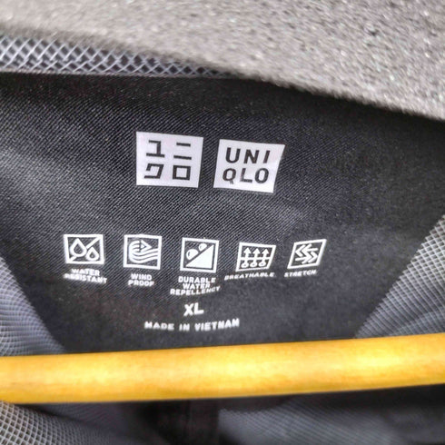 ユニクロ UNIQLO ブロックテックパーカ メンズ JPN:XL