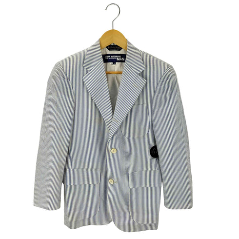 ジュンヤワタナベコムデギャルソンマン JUNYA WATANABE COMME des GARCONS MAN シアサッカー 2B テーラードジャケット メンズ JPN:S