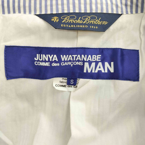 ジュンヤワタナベコムデギャルソンマン JUNYA WATANABE COMME des GARCONS MAN シアサッカー 2B テーラードジャケット メンズ JPN:S