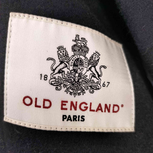 オールドイングランド OLD ENGLAND カシミヤ混ピーコート レディース 34