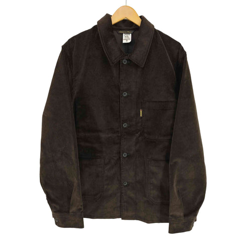 ルラブルール LABOUREUR VESTON VELOURS - MARRON (BROWN) フレンチワーク コーデュロイカバーオール メンズ 3