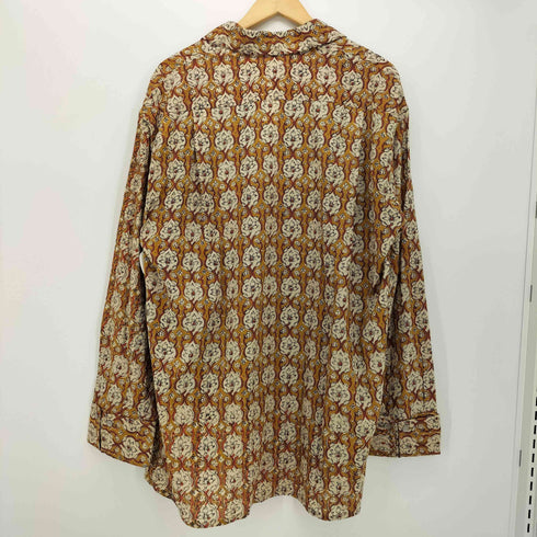 エドウィナホール Edwina Horl HEMD BLOCK PRINT gold sonnenanbeter ヘムト ブロック プリント ゴールド シャツ メンズ import:M
