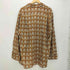 エドウィナホール Edwina Horl HEMD BLOCK PRINT gold sonnenanbeter ヘムト ブロック プリント ゴールド シャツ メンズ import:M