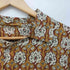 エドウィナホール Edwina Horl HEMD BLOCK PRINT gold sonnenanbeter ヘムト ブロック プリント ゴールド シャツ メンズ import:M