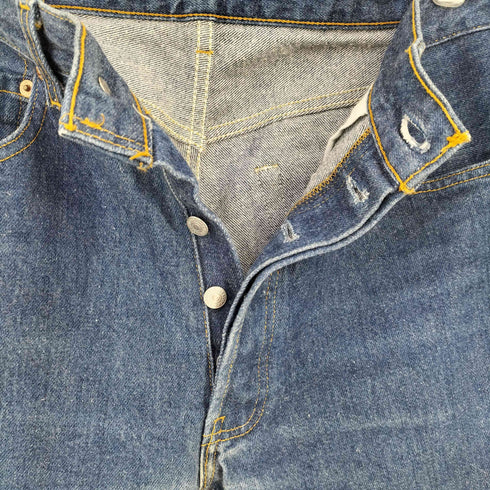 リーバイス Levis 90s MADE IN USA 501 ボタンフライストレートデニム ボタン裏532 メンズ W34 L36